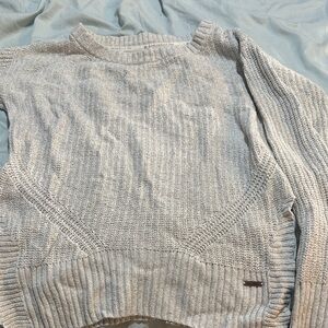 Toms ivory and gold Crew Neck Knit Sweater